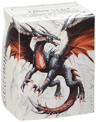 Preisvergleich Produktbild Ultra Pro 84338 - Deck Box - Artist Gallery - Mauricio Herrera, Dragon, schwarz