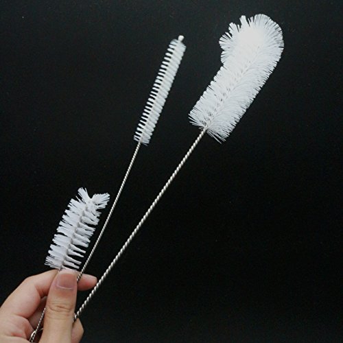 Bottle Cleaning Brushes 3pcs Kitchen Nylon Clean Brush Set(L.&G.) by Living and Giving - 3