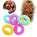 Ckeyin ® 12 Pcs Circle Plastic Hair Curls Rollers Bang curls artifact Curl tool Hair Styling Tools Hair Accessories Magic Spiral Ringlets Circles