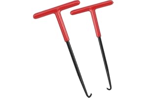 YAKLEE Crochet de Ressort d'Échappement 2 Pcs Extracteur de Crochet de Ressort Outil d'Extraction de Crochet à Ressort pour Tuyau d'Échappement Moto Tronçonneuse Tondeuse Débroussailleuse
