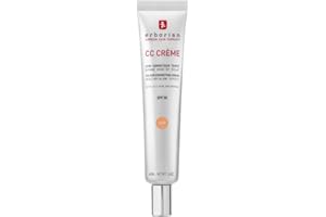 Erborian - CC Crème con Centella Asiática - Crema Facial Iluminadora de Alta Definición y Maquillaje - Protección Solar SPF 30 - Cosmética Coreana