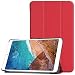 Produktbild Colorful Handyhülle Hülle für Xiaomi Mi Pad 4 Tablet - Ultra Slim Lightweight Schutzhülle Smart Cover Case mit Auto Wake/Sleep für Xiaomi Mi Pad 4 8 Zoll Tablette -Rot