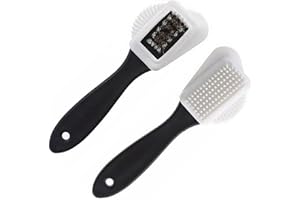 JOYVOX Suede Brush for Boots, Nubuck Brush for Suede Leather, Comprehensive Cleaning Tool for Shoes, Bags, and Jackets, Removes Dirt and Restores Nap, Gentle and Effective