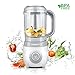 Produktbild SUMGOTT Babynahrungszubereiter - 4 in 1 Babynahrung Dampfgarer und Mixer mit Dämpfen, Mixen, Auftauen und Heizung Multifunktionen Küchenmaschine