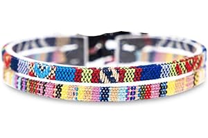 Made by Nami Conjunto de 2 Tobilleras Surferas Mujer y Hombre - Tobillera Fina Estilo Boho Hippie - Accesorios Festivales y Playa - Hechos a Mano - Resistente al Agua y Ajustable (Amarillo & Azul E)