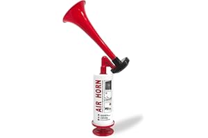WOUMON Fanfare Air Horn Estremamente Forte,Corno da Stadio,Tromba d'Aria Portatile per Nautica, Eventi Sportivi