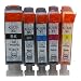 Produktbild Generisch Kompatible Tintenpatronen Ersatz für Canon PGI 520XL 520 XL CLI 521XL 521 PGI-520 PGI-520XL CLI-521 CLI-521XL PGI-520XL CLI-521XL Tintenpatronen Hohe Kapazität kompatibel für Canon PIXMA IP3600 IP4600 IP4700 MX860 MX870 MP540 MP550 MP560 MP620 MP630 MP640 MP980 MP990 Tintenpatronen für Inkjet Drucker (1 Grossen Schwarz,1 Klein Schwarz,1 Cyan,1 Magenta,1 Gelb)