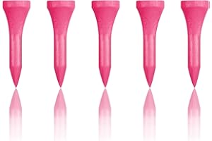 Zivisk Bamboo Golf Tees 100 Count, 38MM 70MM 83MM Wooden Tees Golf