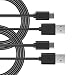Produktbild ELZO USB C Kabel, [1.2m, 2 Stück] Typ C ladekabel, Datenkabel stabil Datenübertragung für Samsung Galaxy S10 S9 S8 Plus, Note 9 8, LG G5 G6 V20, Sony XZ, Huawei Honor, P20 Lite P10 P9, Mate9 10, usw