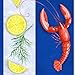 Produktbild Papstar 1 Karton = 15x20 Servietten, 3-lagig 1/4-Falz 33 cm x 33 cm "Lobster" 17009