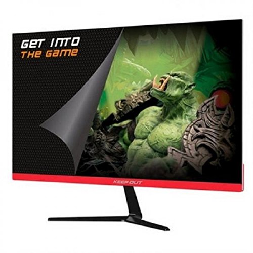 KeepOut XGM27 27  Full HD Negro  Rojo Pantalla para PC - Monitor  68 6 cm  27    1920 x 1080 Pixeles  Full HD  LED  5 ms  Negro  Rojo 
