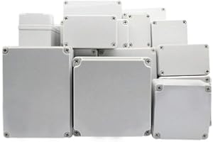 SUPERTOOL Projektbox, ABS-Kunststoffabdeckung, IP67, elektronische Abzweigdose, wasserdicht, Gehäuse, Instrumentenkoffer zum Selbermachen (1 Stück – 250 x 150 x 100 mm)