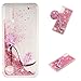 Produktbild Carols Samsung Galaxy A10 Hülle, 3D Creative Spiegel Hülle Case Mode Bunten Transparente Kristallklaren Sparkly Silikon TPU Weich Back Handy Cover - High Heels