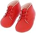 B620 BABY GIRL & BOY FIRST PRAM SHOES Soft Sole Boot | Age 6-12 Months Size 2 | Red Matt