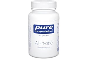 ‎PURE ENCAPSULATIONS Pure Encapsulations All-in-one | A-Z Vitamine und Mineralstoffe plus Coenzym Q10 in Kombination mit dem Carotinoid Lutein sowie Polyphenolen | 60 vegetarische Kapseln (bis zu 2 Monate)