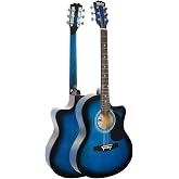 Midex RG-540BL Kaliteli Kesik Kasa Mavi 40 İn&ccedil; Akustik Gitar Seti 4/4 Yetişkin