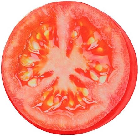 CANDYQ Creative Cartoon Cushion Polyester Removable Short Plush Pillow Cushions Fruit Cushion Round can be Washed , J