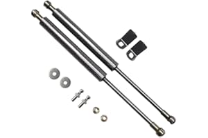 TSUBASA Lift Supports for Mercedes-Benz Sprinter 907 910 VS30 2018-2023 Front Bonnet Hood Modify Carbon Fiber Gas Charged Shock Dampers Spring Struts Bar (2 PCS) (Black Carbon Fiber)
