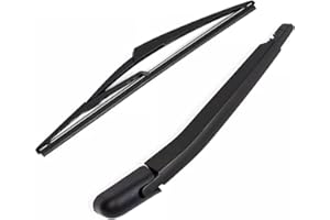 ZAYMDO Rear Wiper Blades and Arm, Rear Windshield Wiper Blade and Arm Set Compatible with Vauxhall Zafira B MK2 MPV 2005-2015