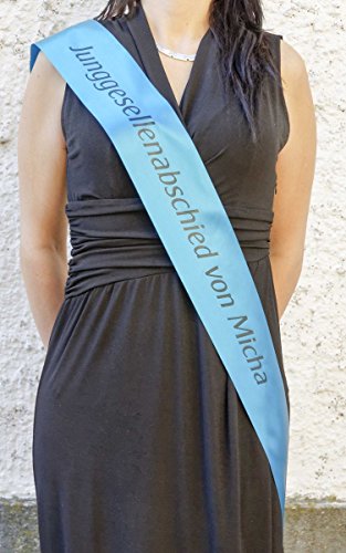 Schärpe für sie oder ihn mit Ihrem individuellen Aufdruck in vielen Farben - 3