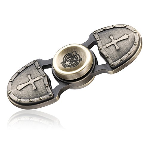 Finger Spinner,Cheeringary Classic Crusades Fidget Spinner (Spinning Up to 5 Mins) Anti-Anxiety Fingertip Gyro EDC Focus Fidget Toy High Speed Bearing Hand Spinner for Killing Time,Stress Reducer Finger Spinner,Cheeringary Classic Crusades Fidget Spinner (Spinning Up to 5 Mins) Anti-Anxiety Fingertip Gyro EDC Focus Fidget Toy High Speed Bearing Hand Spinner for Killing Time,Stress Reducer