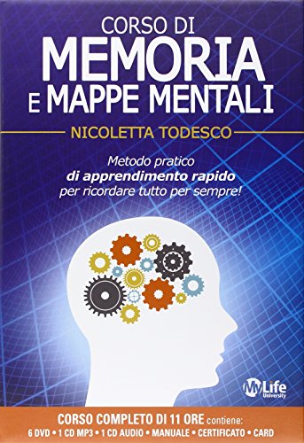 Corso di memoria e mappe mentali e CD Audio formato MP3. Con 6 DVD Corso di memoria e mappe mentali e CD Audio formato MP3. Con 6 DVD