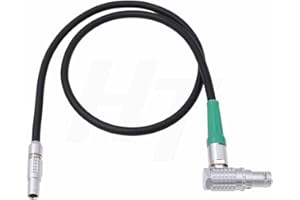 HangTon Motor Cable for Heden LM30 LM40 to Preston MDR3 MDR-4 Motor Driver Right Angle 7 Pin to Straight 7 Pin 1M