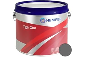 HEMPEL ( MB FIBREGLASS ) Hempel Tiger Xtra Antifouling - Grey - 2.5L