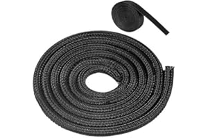 QIPUNEKY 6M-13mm Kabelschlauch, Selbstschließender Kabelschutz, Schrumpfschläuche, für Ladekabel, Fahrrad und Auto (13mm)