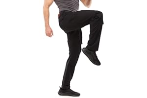 StrongAnt Arbeitshose Herren Stretch, robust, Cargo Taschen, Kniepolstertaschen, ergonomischer Schnitt, ideal für Handwerk & Bau