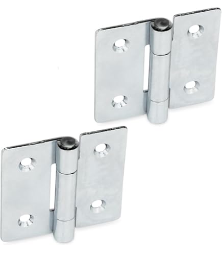 Cerniere Ganter Norma GN 237-60 ZD - 2 Pezzi - Nero Strutturato - Rotazione 270&deg; - Per Mobile