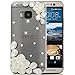 Produktbild SMART LEGEND für HTC One M9 Hülle Glitter Case Hartschale Transparent Schutzhülle Handyhülle Shiny Glanz Sparkle Bling Diamant Strass Tasche Skin Schale Hart PC Hardcase Clear Kristall Handytasche Etui