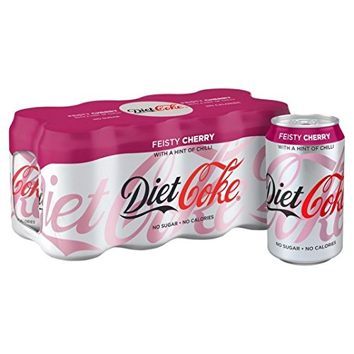 Preisvergleich Produktbild Diet Coke Feisty Cherry 8 x 330ml