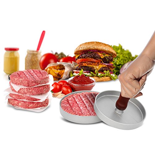 Oramics Hamburger Patty maker aus Aluguss Burgerpresse - 5