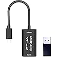 OTHA Scheda di acquisizione Video, Dispositivo di acquisizione Audio HD 1080P 60fps per OBS Registrazione da HDMI a USB 2.0 T