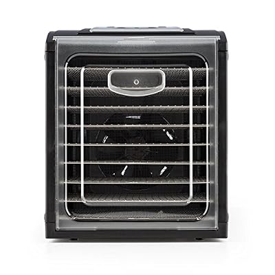 Klarstein Fruit Jerky 9 DryPower • Déshydrateur • 9 niveaux • Le goût reste intact • Réglage de la température • Minuteur • Ventilateur • Grilles amovibles • Ecran • Noir