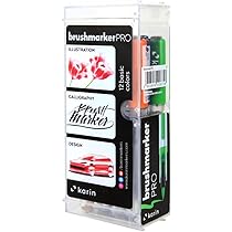 Karin Brushmarker PRO Neon colours - set van 12 | Be Creative Shop