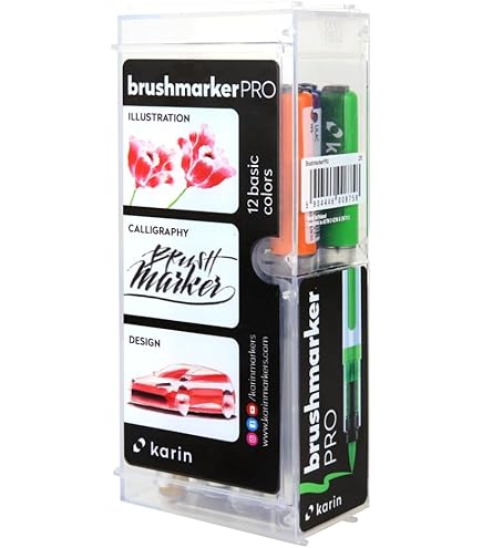 Karin Realbrush PIGMENT Passion Colors - Une collection de 12 pinceaux dans un étui exclusif et protecteur Karin Realbrush PIGMENT Passion Colors - Une collection de 12 pinceaux dans un étui exclusif et protecteur