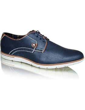 Xelay Neu Herren Freizeit Schwarz Braun Leder Gefüttert Smart Formelle Schnürschuhe UK Size 6-11