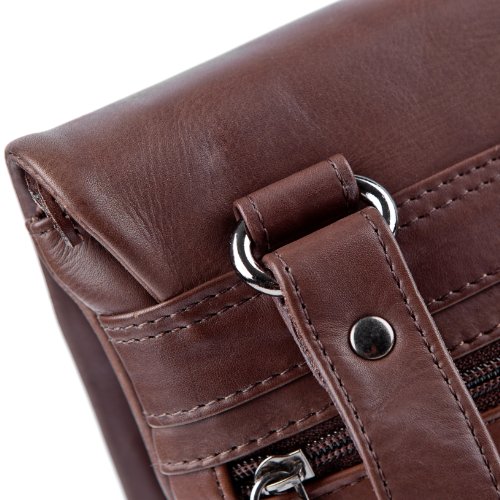 FEYNSINN Umhängetasche NIA – Ledertasche mit Schultergurt – Schultertasche – echt Leder - 3
