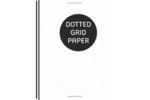 Dotted Grid Paper A4 Notebook: Dotted Bullet Grid Journals Notebooks, Sketchbook for School Office Supplies Home Business Writing Note Taking Journaling, 120 Pages 8.5"X11" dot graph spaced 5mm