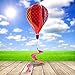 Produktbild ECMQS Ballon Windmühle Kinder spielzeug, Glühen Spiral Garten Ornamente Bunte Outdoor Wind Spinner