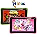 Produktbild Ninos Kids Tablet Quad Core, Wifi, Spiele, 1 GB RAM, 8 GB Speicher, IPS-Display, Kinder Apps, Dual Kamera, Bedienelementen und viele mehr – Tablets für Kinder mit WiFi rosa rose