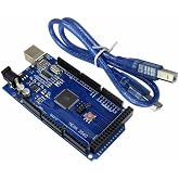 robotistan Arduino Compatible MEGA 2560 R3 Clone - USB Cable Gift - (USB Chip CH340)