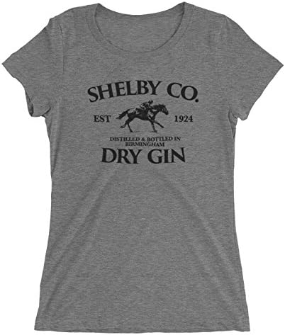 Shelby Brothers Gin Inspired by Peaky Blinders Tshirt - Womens Short Sleeve Tshirt