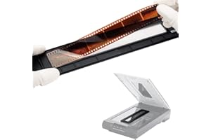 JJC 35mm / 135 Negative Filmhalterung Magnetischer Halter zum Scannen von 24 x 36mm Filmen auf Standard-Flachbett-Scanner mit Hintergrundbeleuchtung/Transparenzeinheit, Scanfläche 228,5 x 27,9mm