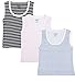 Lula Sleeveless T Shirts Striped- Pack of 3(CB01030316228424) RS.390.00