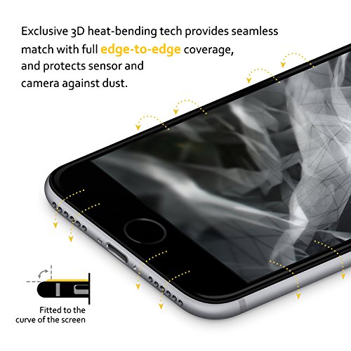 SENDIS Protector de Pantalla para iPhone 7 Cobertura Completa Cristal Templado color negro reviews SENDIS Protector de Pantalla para iPhone 7 Cobertura Completa Cristal Templado color negro