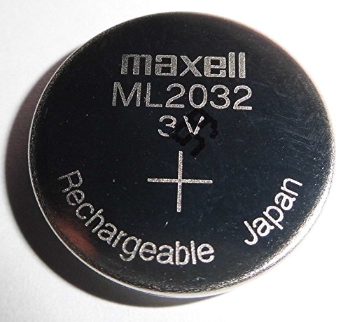 Preisvergleich Produktbild Maxell ML2032 / ML 2032 rechargeable / wiederaufladbare Knopfzelle