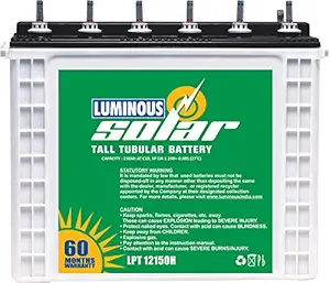 Luminous Solar 150 Ah Tall Tubular Battery